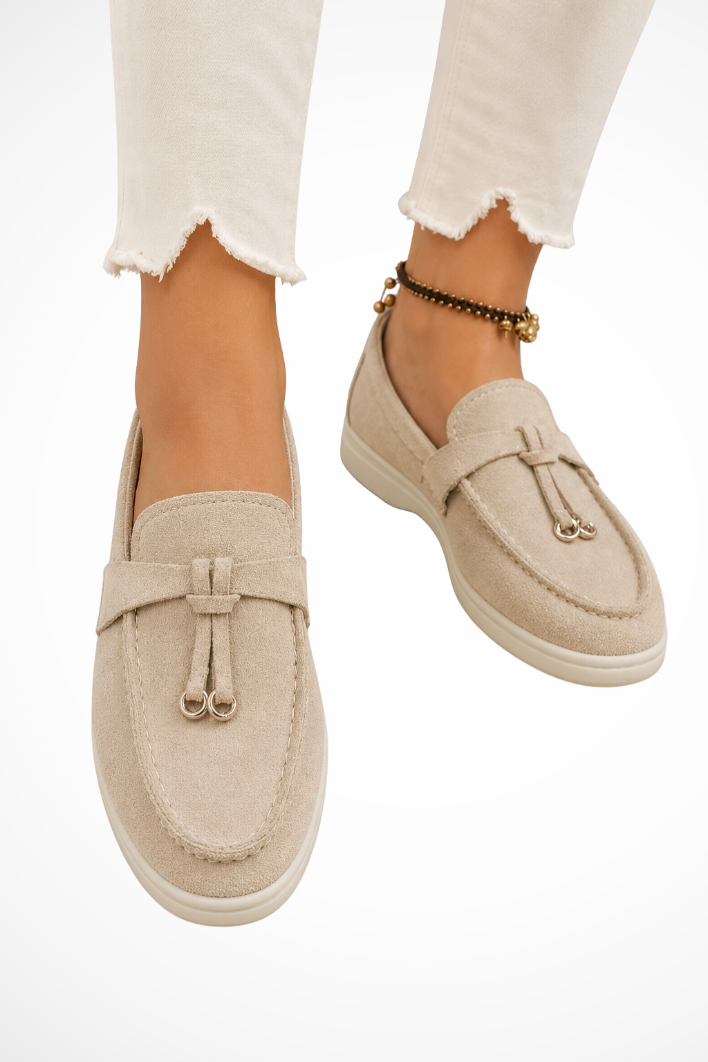 Women's Suede Penny Loafers | Elegant Classic Slip-On Shoes 3