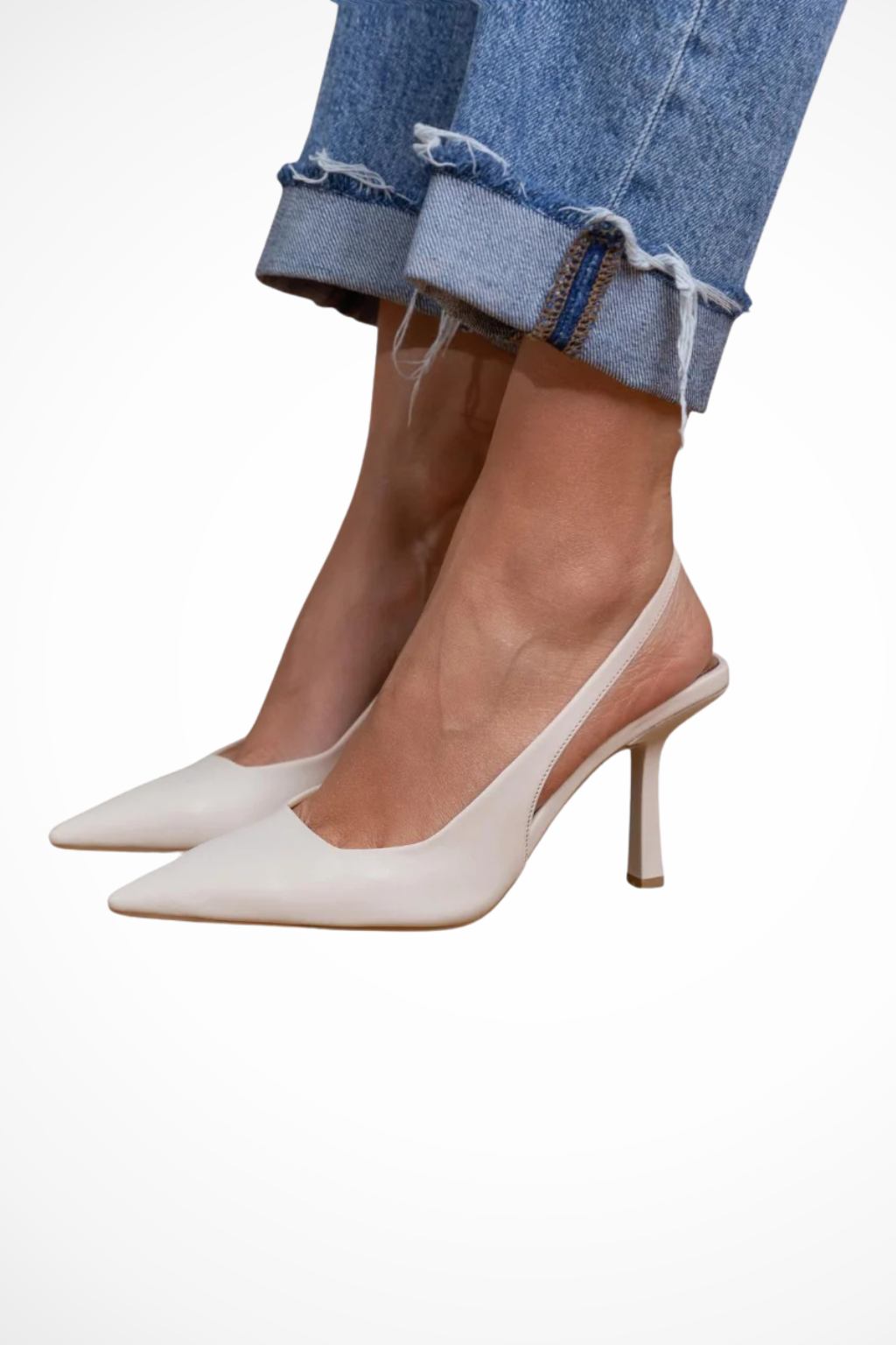 Women's Suede Slingback Heels | Elegant Pointed Toe Comfort Shoes 3