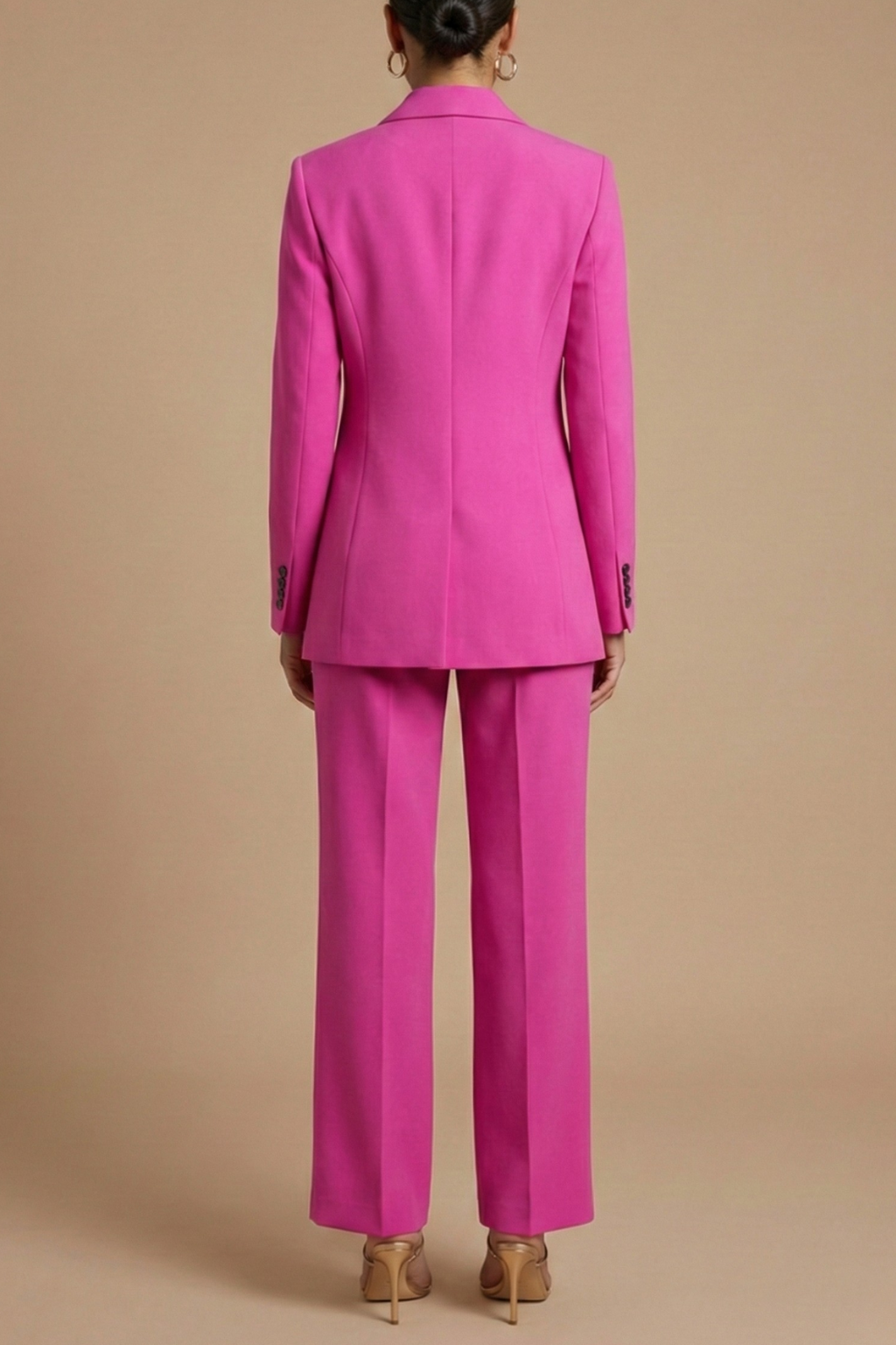 Womens Tailored Blazer and Trousers Set | Elegant White Suit for Formal Occasions 4