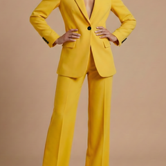 Womens Tailored Blazer and Trousers Set | Elegant White Suit for Formal Occasions 6
