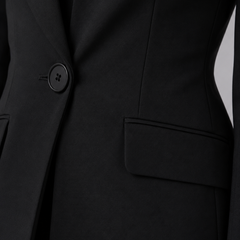 Women's Tailored Blazer and Wide Leg Trousers | Elegant All-Season Suit for Women 5