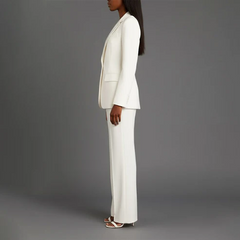 Women's Tailored Suit Set | Elegant Blazer and Slim Trousers for Professional Style 7