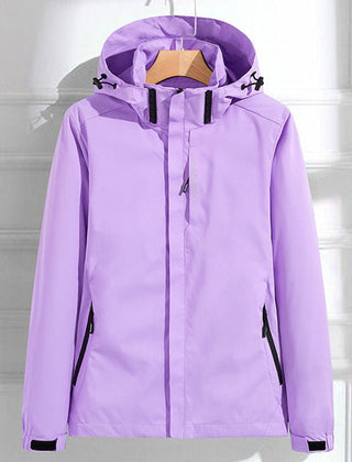 Women's Waterproof Rain Jacket | Adjustable Hooded Stylish Outerwear 2
