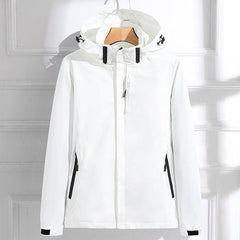 Women's Waterproof Rain Jacket | Adjustable Hooded Stylish Outerwear 3