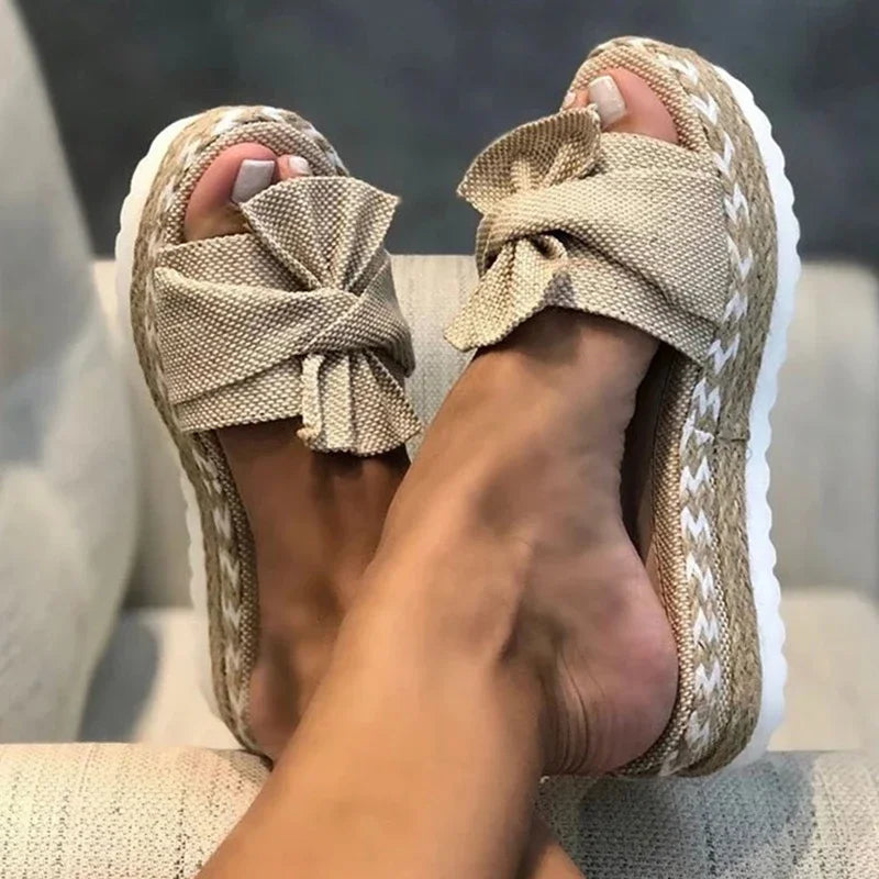Women's Woven Wedge Sandals | Elegant Comfortable Summer Footwear 0