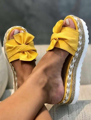 Women's Woven Wedge Sandals | Elegant Comfortable Summer Footwear 3