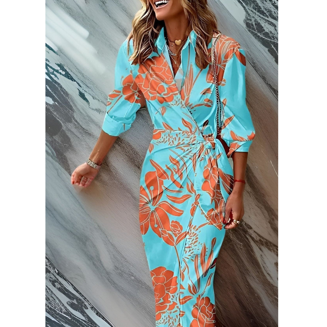Emery | Womens Elegant Wrap Dress 8