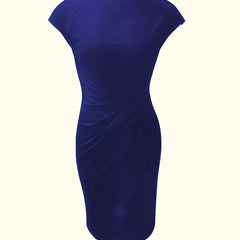 Katie | Womens Classic Short Sleeve Bodycon Dress 18