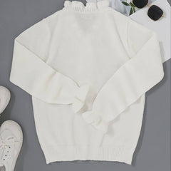 Darcey | Ruffle Blouse with Decorative Buttons for Women 2
