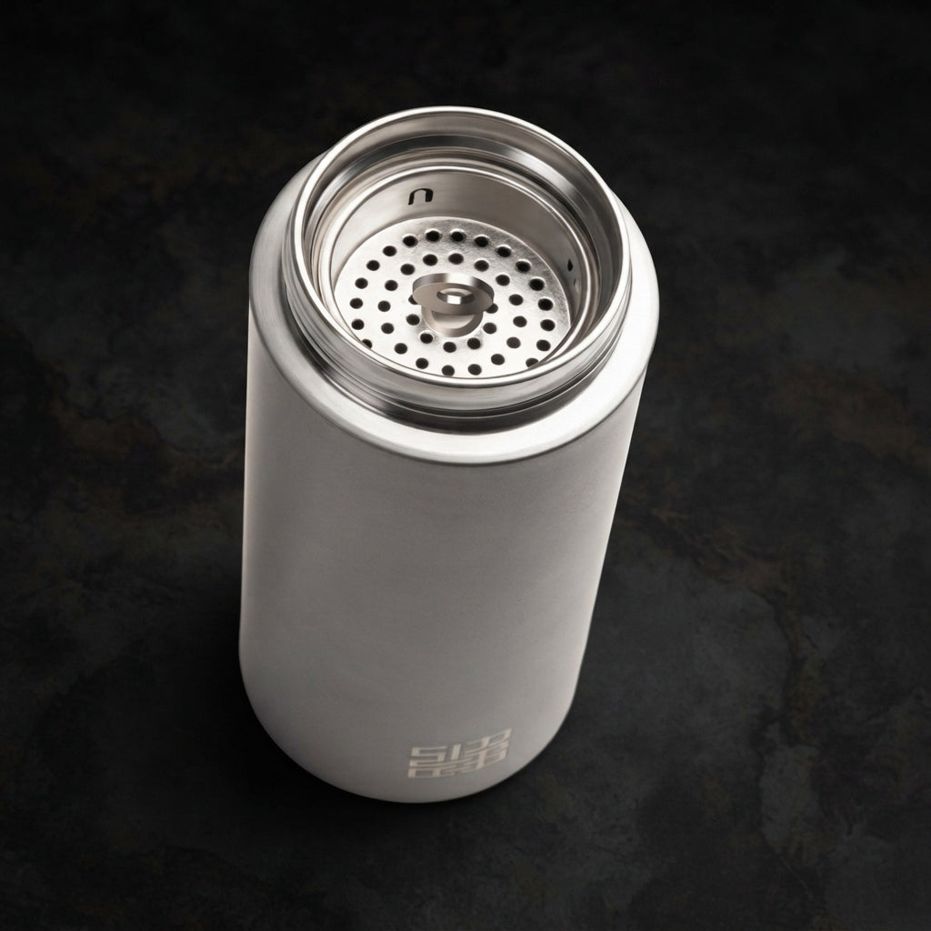 Pure Titanium Insulated Water Bottle