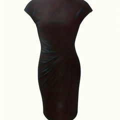 Katie | Womens Classic Short Sleeve Bodycon Dress 3
