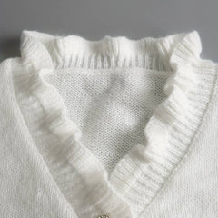 Darcey | Ruffle Blouse with Decorative Buttons for Women 4