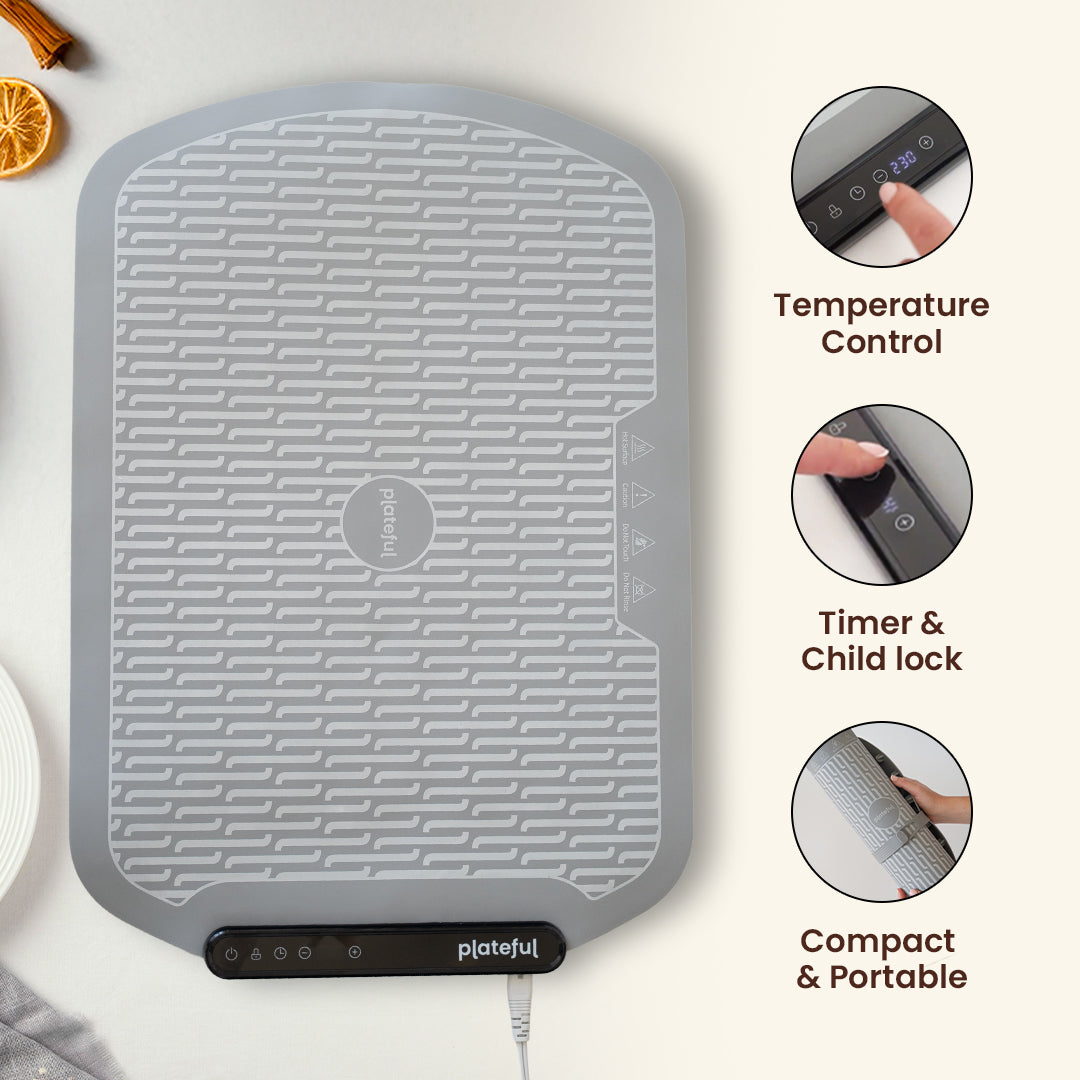 Electric Food Warming Tray Mat