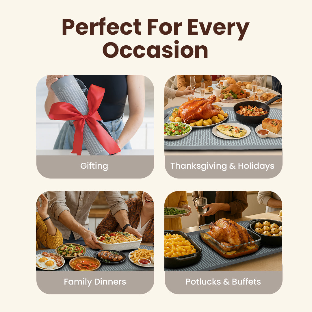Electric Food Warming Tray Mat