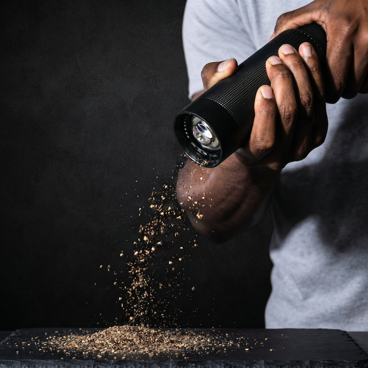 Stainless Steel Adjustable Pepper Mill