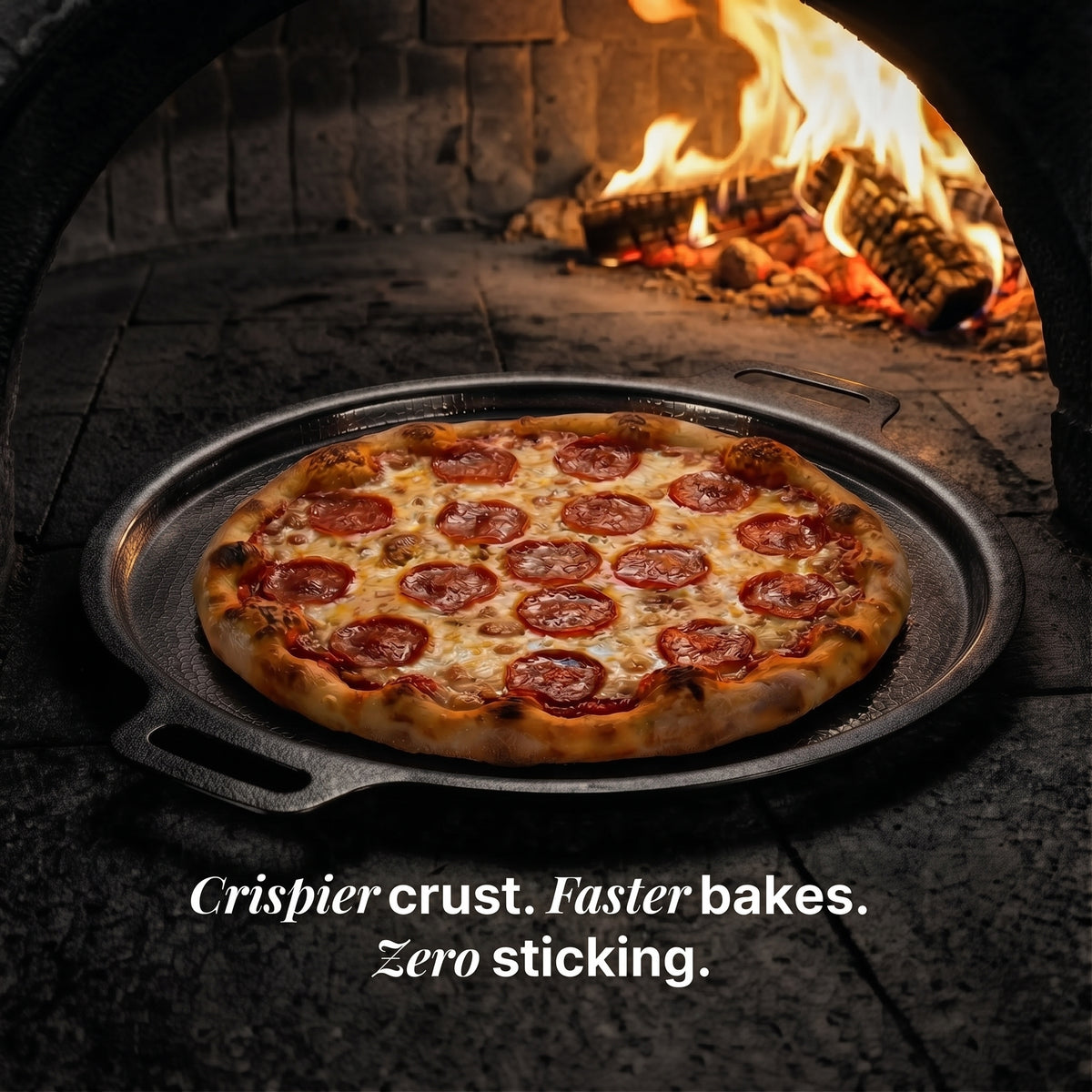 Pure Titanium Hammered Pizza Steel