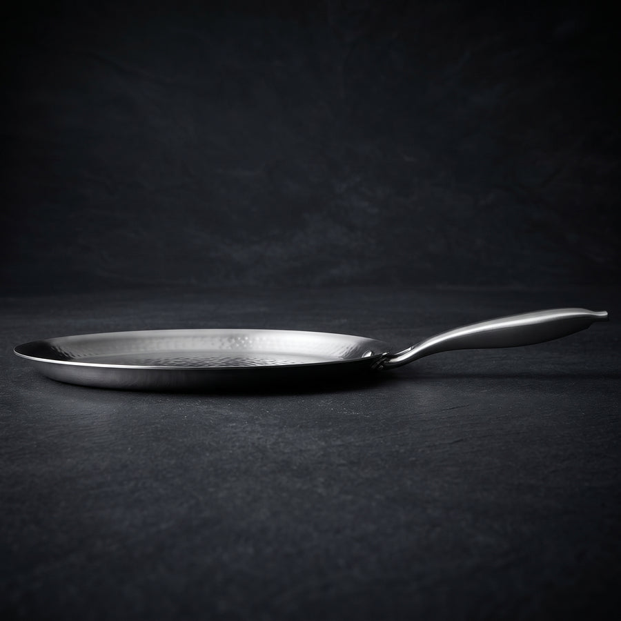 Pure Titanium Hammered Crêpe Pan