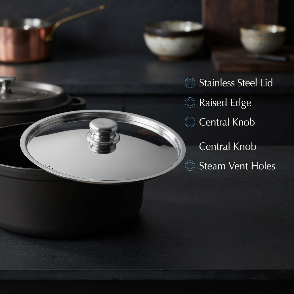 Stainless Steel Cookware Lid
