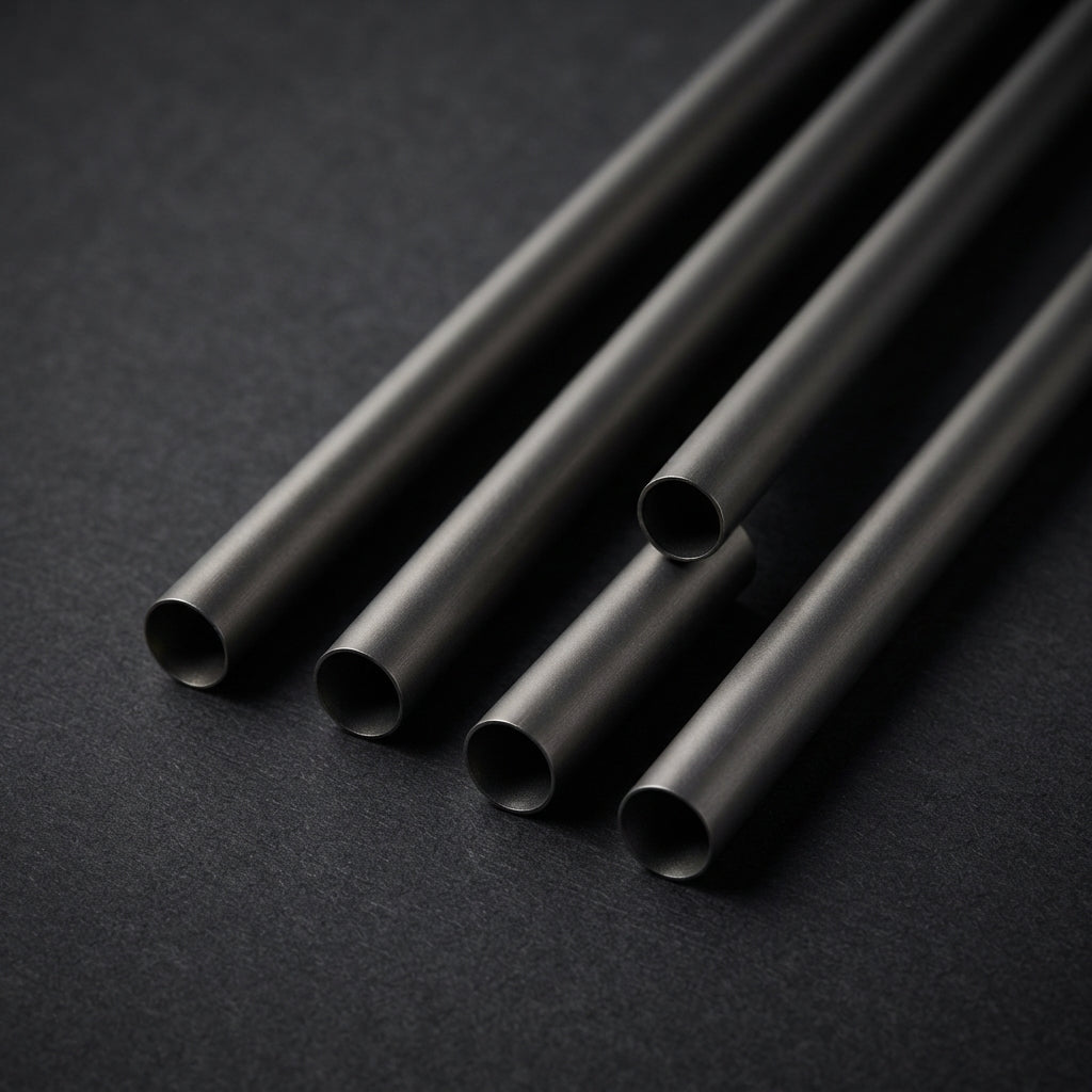 Pure Titanium Reusable Drinking Straws