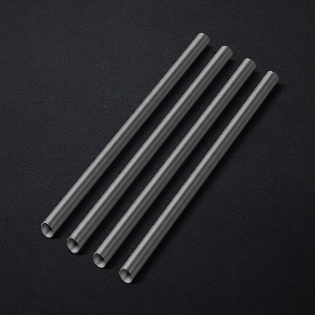 Pure Titanium Reusable Drinking Straws