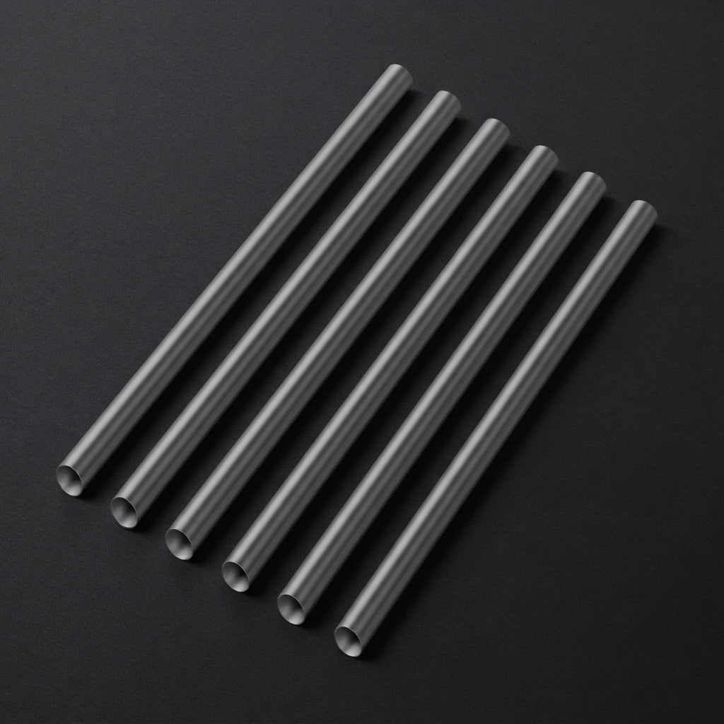 Pure Titanium Reusable Drinking Straws