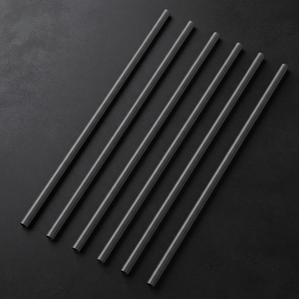 Pure Titanium Reusable Drinking Straws