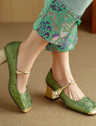 Isabella | Womens Gold Heels 1