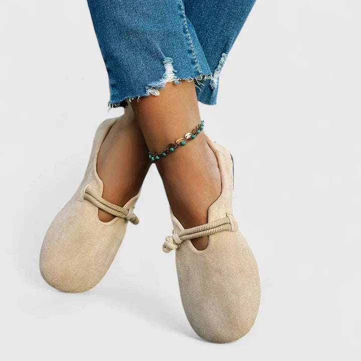 Women's Rope-Detail Slip-On Loafers | Comfortable Elegant Orthopedic Shoes