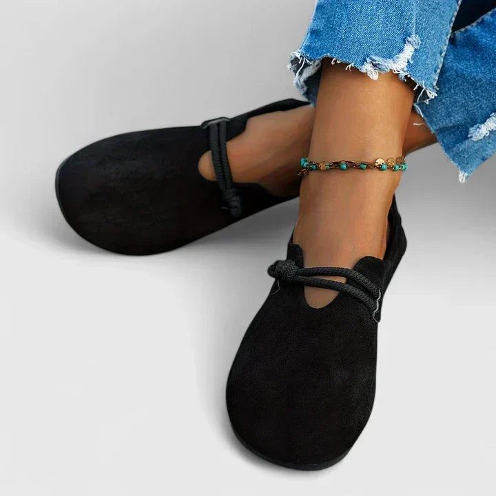 Women's Rope-Detail Slip-On Loafers | Comfortable Elegant Orthopedic Shoes