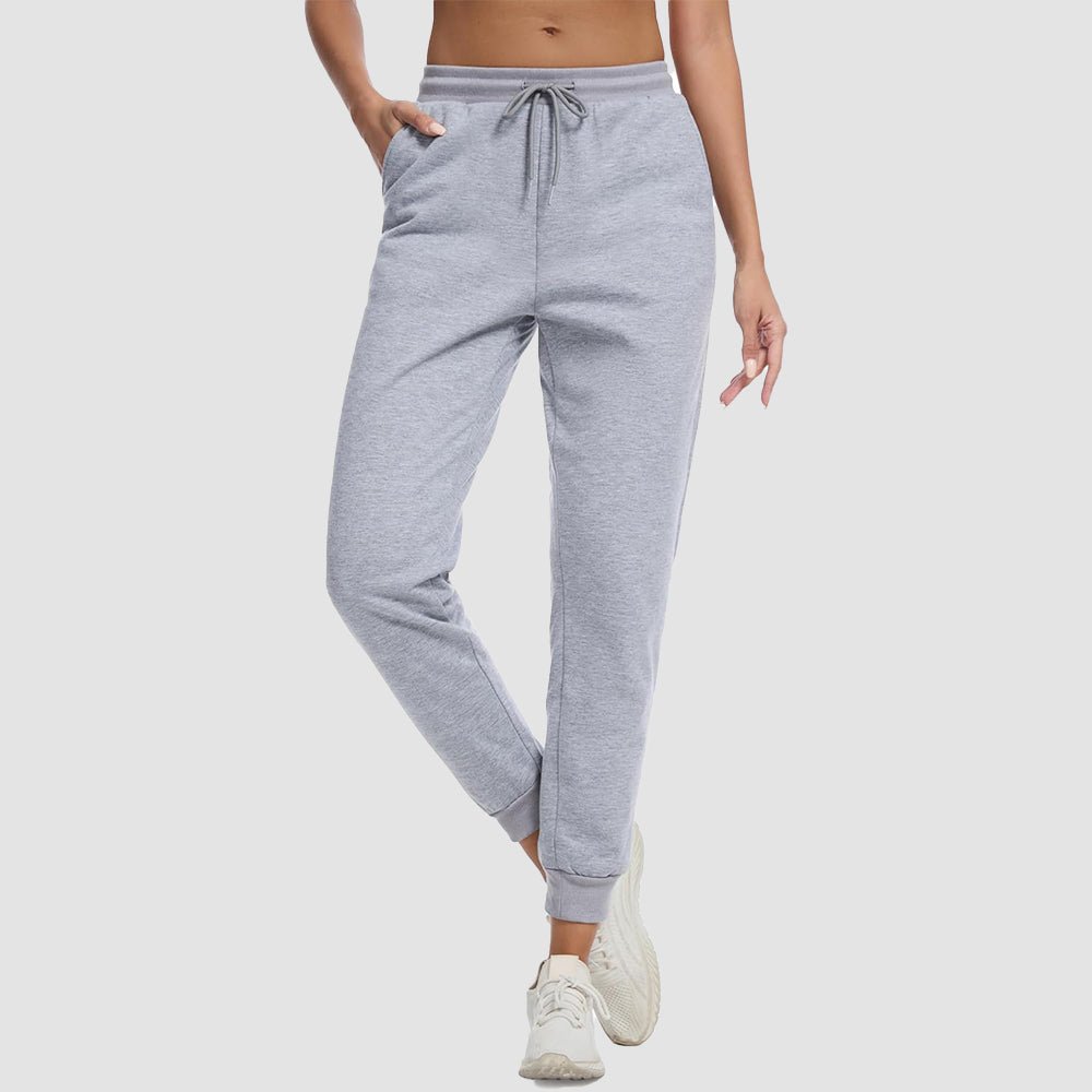Women's Sherpa-Lined Joggers, Drawstring Waist, Elasticated Cuffs