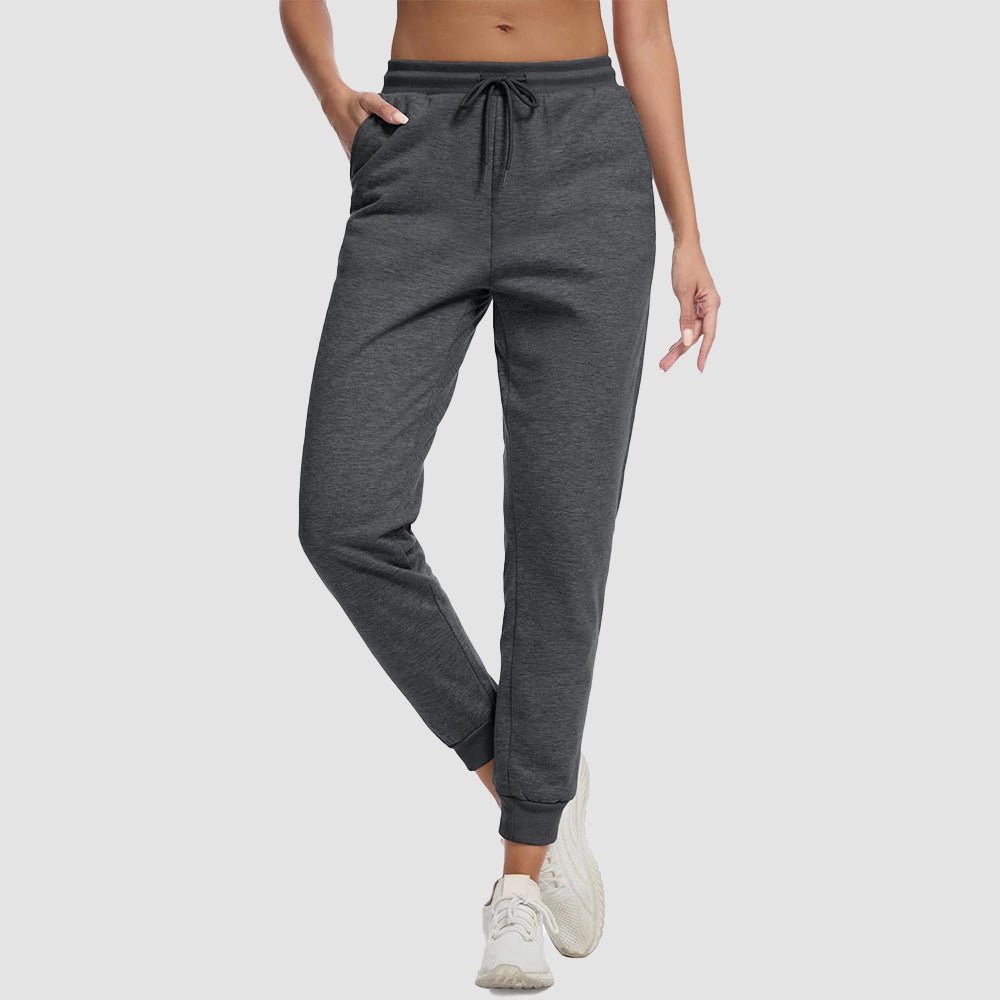 Women's Sherpa-Lined Joggers, Drawstring Waist, Elasticated Cuffs